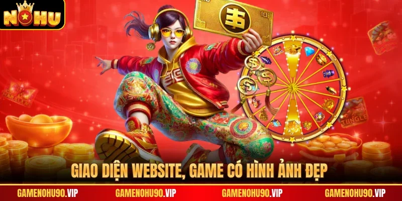 Giao diện website, game có hình ảnh đẹp